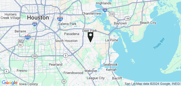 Property position on map