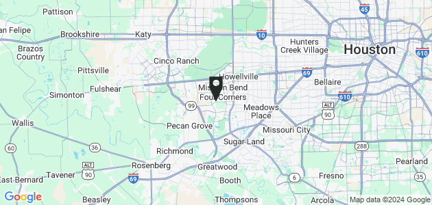 Property position on map