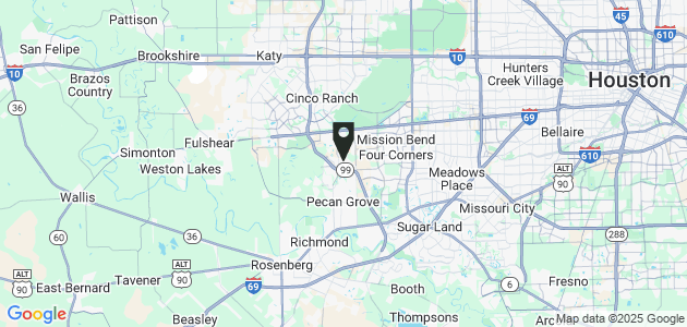 Property position on map