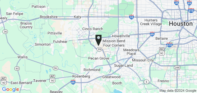 Property position on map