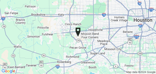 Property position on map