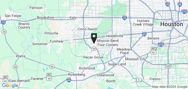 Property position on map