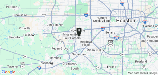 Property position on map