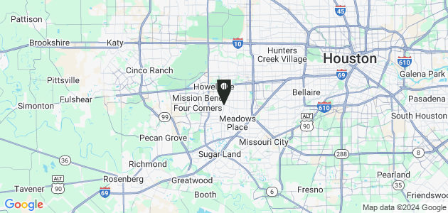 Property position on map