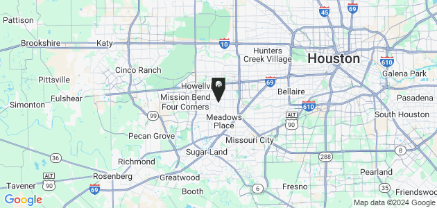 Property position on map