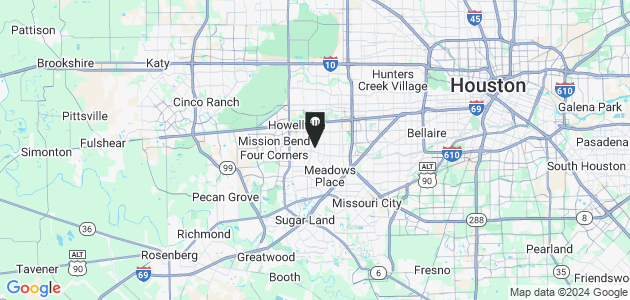 Property position on map