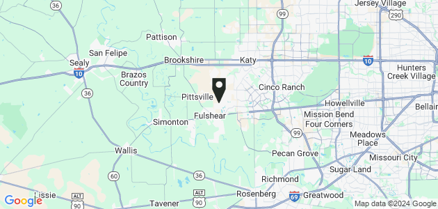 Property position on map