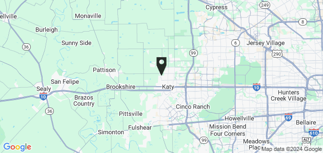 Property position on map