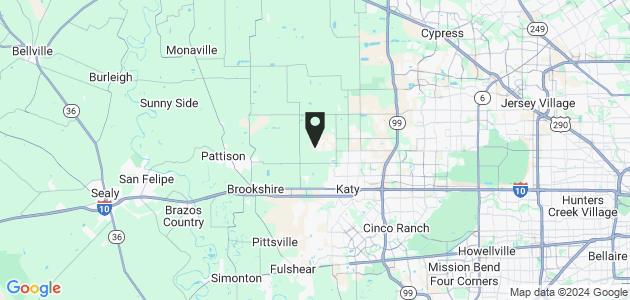 Property position on map