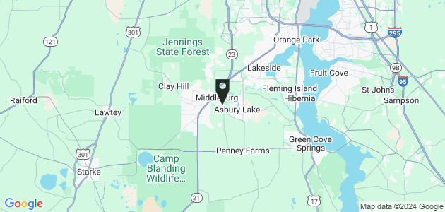 Property position on map