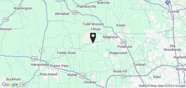 Property position on map