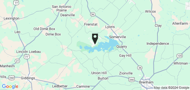 Property position on map