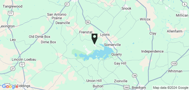 Property position on map