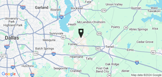 Property position on map