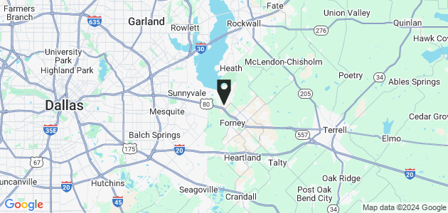 Property position on map