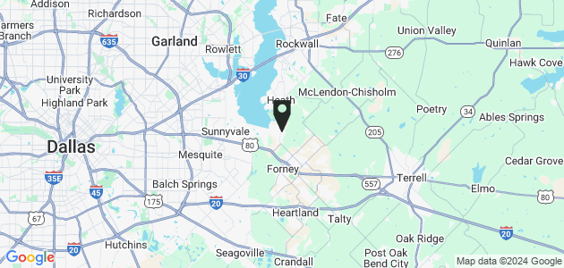 Property position on map