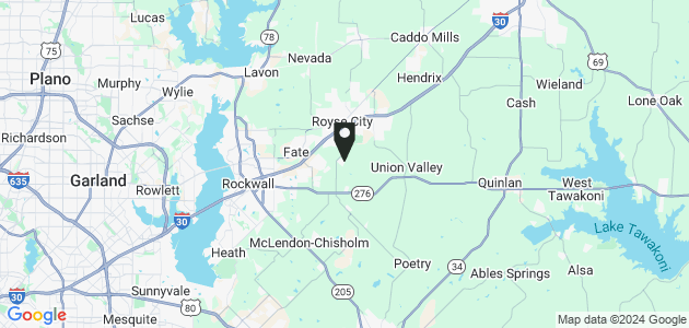 Property position on map