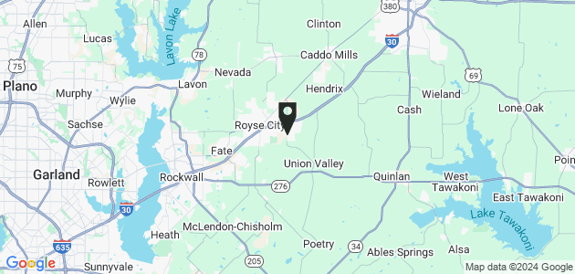 Property position on map