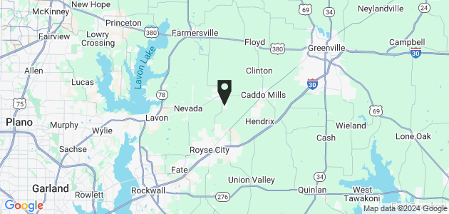 Property position on map