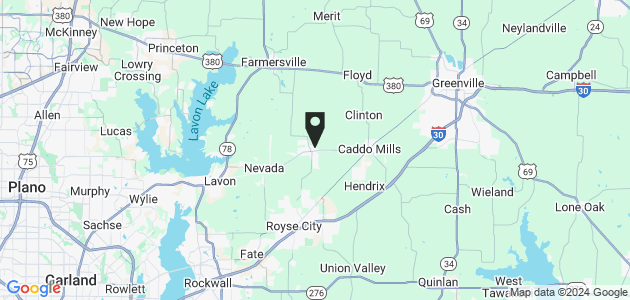 Property position on map