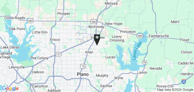 Property position on map