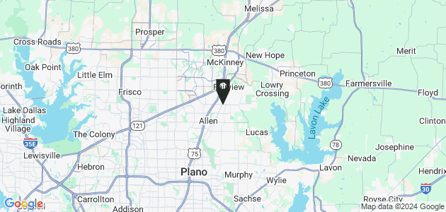 Property position on map