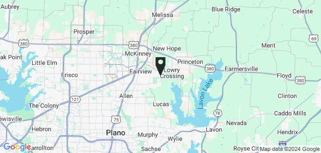 Property position on map