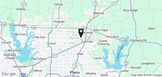 Property position on map