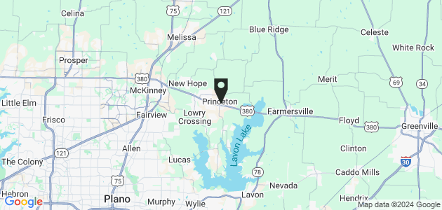 Property position on map