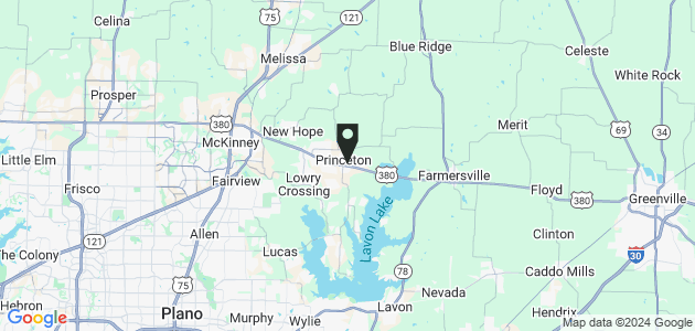 Property position on map