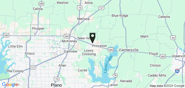 Property position on map