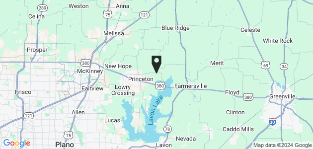 Property position on map