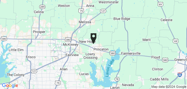 Property position on map