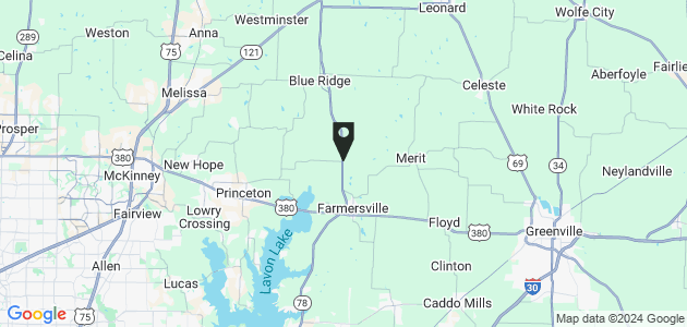 Property position on map