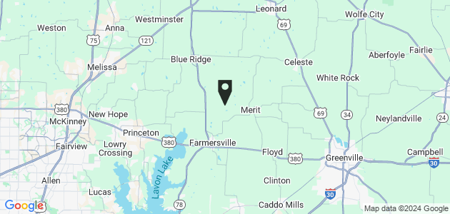 Property position on map