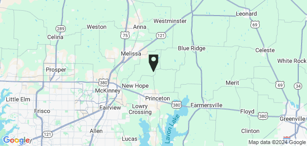 Property position on map