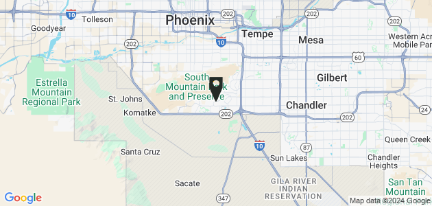 Property position on map