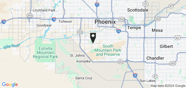 Property position on map