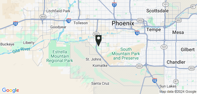 Property position on map