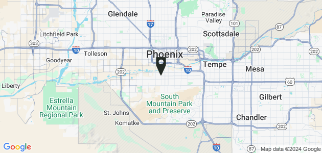 Property position on map