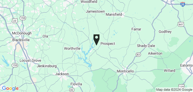 Property position on map