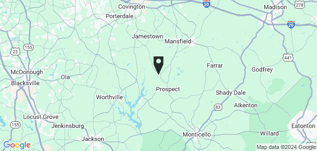 Property position on map