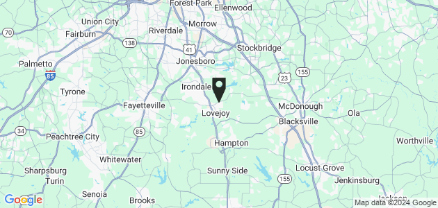 Property position on map