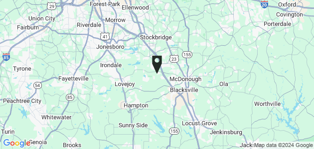 Property position on map