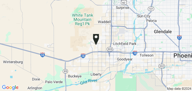 Property position on map