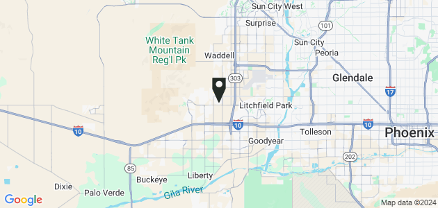 Property position on map