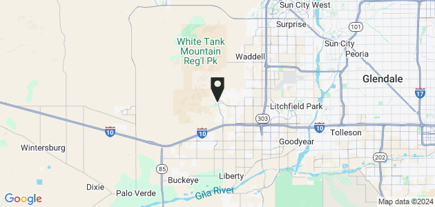 Property position on map