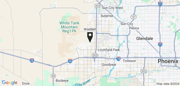 Property position on map