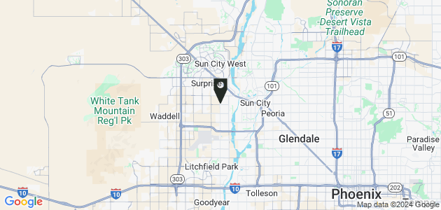 Property position on map