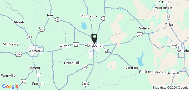 Property position on map